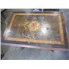 Image 2 : ANTIQUE IN LAID DINING TABLE