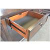 Image 3 : ASHLEY FLOOR MODEL 2 DRAWER CONSOLE MEDIA OR SOFA TABLE, DARK FINISH RETAIL $749