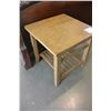 Image 1 : ASHLEY FLOOR MODEL MODERN WALNUT FINISH ENDTABLE RETAIL $299