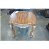 Image 2 : NEW MORGAN FURNITURE CARVED WALNUT FINISH ENDTABLE RETAIL $569