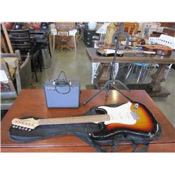 BISON PRO SOUND ELECTRIC GUITAR AND SANTOOTH GUITAR AMP