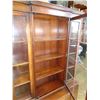 Image 3 : SINGLE PIECE WALNUT CHINA CABINET