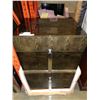 Image 2 : PAIR OF NEW ULTRA MODERN DARK WOOD GRAIN 2 DRAWER NIGHTSTANDS