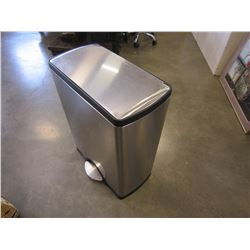 STAINLESS WASTE BIN