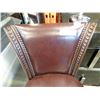 Image 3 : ASHLEY CARVED MAHOGANY SWIVEL BAR STOOL RETAIL $189