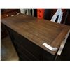 Image 3 : ASHLEY FLOOR MODEL DARK FINISH 5 DRAWER CHEST OF DRAWERS, RETAIL $899