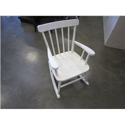 KIDS WHITE ROCKER