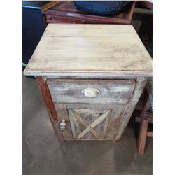 RUSTIC 1 DRAWER NIGHTSTAND