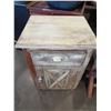 Image 1 : RUSTIC 1 DRAWER NIGHTSTAND