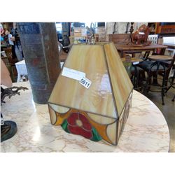 STAINED GLASS HANGING LAMP