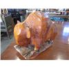 Image 2 : WOOD CARVED BUFFALO