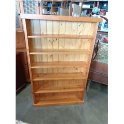PINE 5FT BOOKSHELF