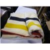 Image 2 : VINTAGE KING SIZE HUDSON BAY POINT BLANKET 100% WOOL