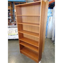 TALL TEAK BOOKSHELF