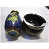 Image 4 : CLOISONNE AND INCENSE BURNER