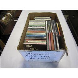 BOX OF COUNTRY MUSIC CDS