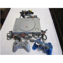 PS ONE CONSOLE W/ CONTROLLERS