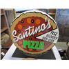 Image 3 : ILLUMINATED TUBORG BEER ADVERT AND SANTINOS PIZZA SIGN