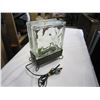 Image 2 : VINTAGE GLASS BLOCK LAMP