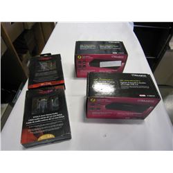 2 USB DOCKING STATIONS AND HARD DRIVE IN CLOSER AND 2 PACKS OF AUDIO CABLES