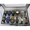 Image 2 : BLACK CASE OF 12 WATCHES