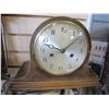 Image 2 : ANTIQUE MANTLE CLOCK NO KEY