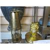 Image 3 : OWL MAGNIFYING GLASS, BRASS EGG, MINI OIL LANTERN, HANDCUFFS, AND METAL SMOKING PIPE