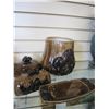 Image 2 : ARNELS CERAMIC MUSHROOM COOKIE JAR AND BUTTER DISH