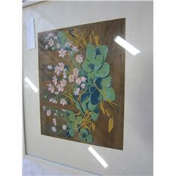 AJ CASSON SILK SCREEN ON WOOD