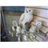 Image 2 : COLLECTION OF OWL FIGURES