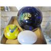 Image 2 : MICKEY MOUSE FANTASIA PAPER WEIGHT MARBLE, AND EGG STONE