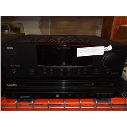 RCA HOME THEATER RECEIVER AND PIONEER LASER DISC PLAYER