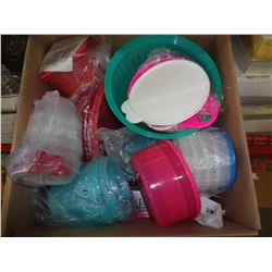 NEW BOX OF TUPPERWARE
