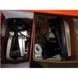 BLENDER, GEORGE FOREMAN GRILL, KITCHEN ITEMS, AND KETTLE