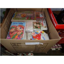 BOX OF APPROX 1000 NEW GREETING CARDS