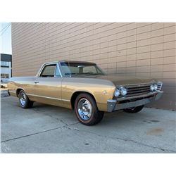 1967 CHEVROLET EL CAMINO FACTORY AC 327 NUT AND BOLT RESTORATION