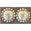 Image 1 : 2" silver conchos