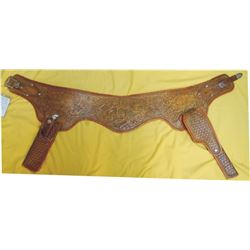 tooled gun & knife rig with Renalde buckle