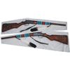 Image 1 : beaded and tacked Indian gun