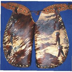 toddler size batwings, hair on cowhide