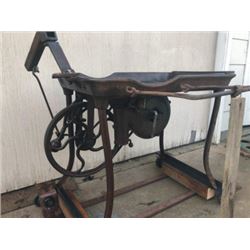 nice large blacksmith forge and blower