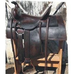 RT Frazier high back square skirt saddle