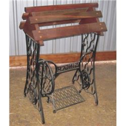 saddle stand mae on sewing machine legs