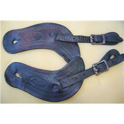 Miles City Saddlery spur straps
