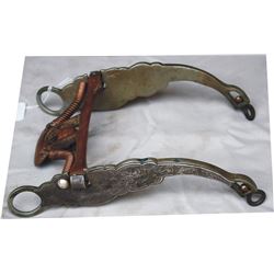 silver overlaid spade