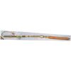 Image 1 : 2 color rawhide quirt, by Sharon Paulin