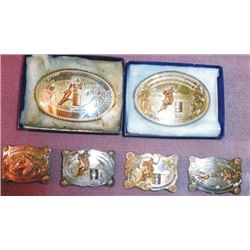 6 newer trophy buckles