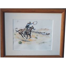 signed Paul Sollosy litho