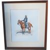 Image 1 : Paul Sollosy litho, horse and rider