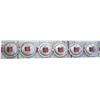 Image 1 : 6 silver saddle conchos